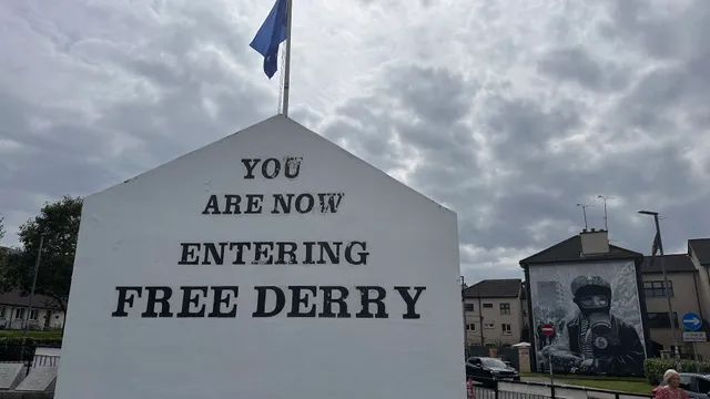 Derry City:The troubles Bogside walking tour