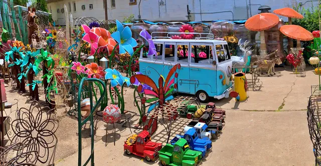 The Blue Goat | Outdoor Garden Patio Decor