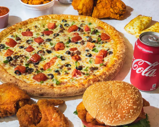 Canadian Pizza Unlimited & Fritou 3804 17 Avenue SW Calgary AB.