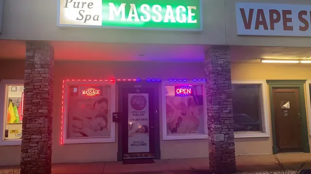 pure spa massage