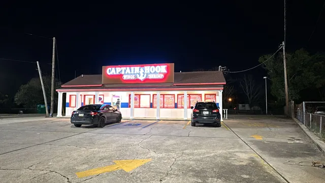 Captain Hook wings and shrimp