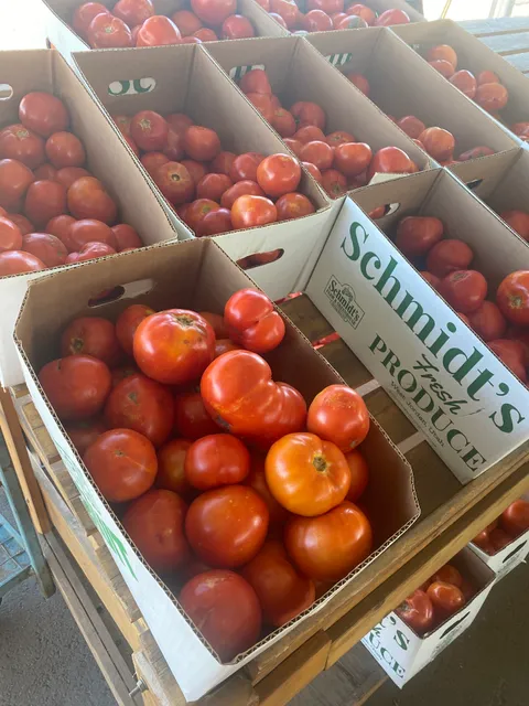 Schmidt’s produce stand