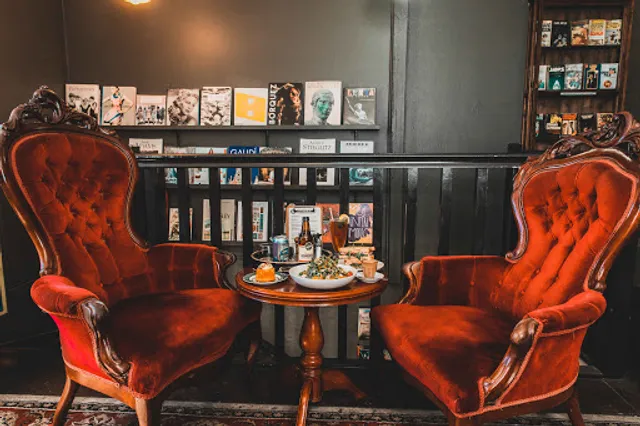 Ampersand Cafe & Bookstore.