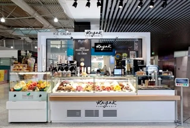 Kayak Ice Cream Store - Athens International Airport