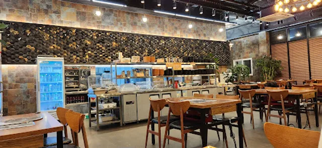 북한강 참나무바베큐