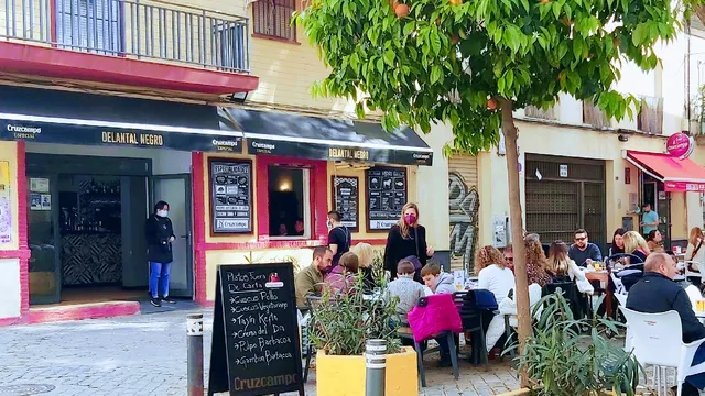 Bar restaurante Delantal Negro