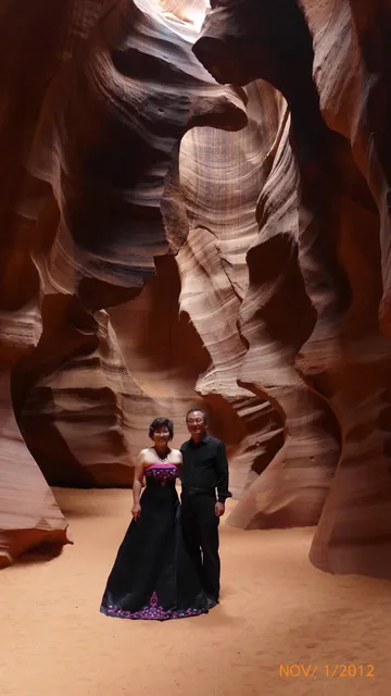 Upper antelope canyon park