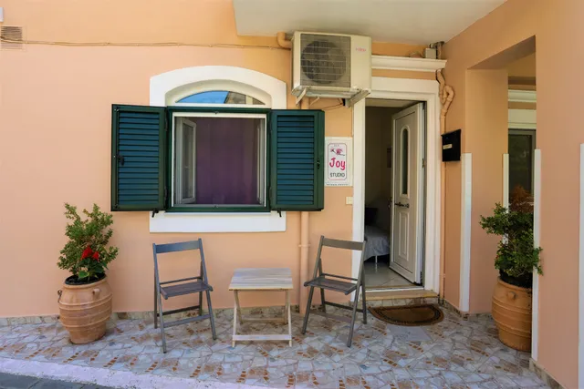 joy new port studio corfu apartment