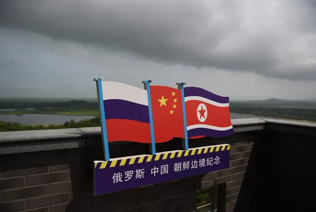 China-Russia-North Korea Border
