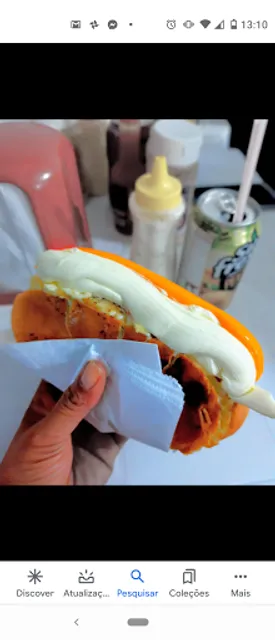 Hot dog do Ronaldo. Cachorro quente