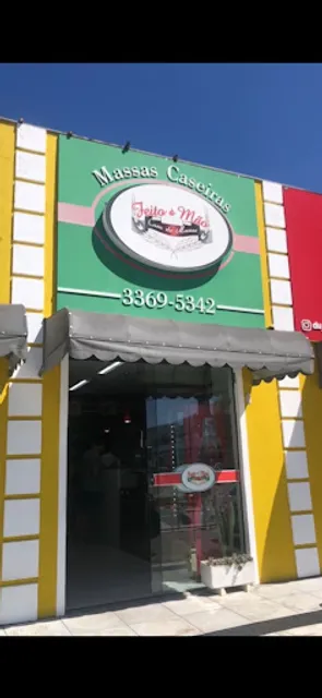 Feito à mão casa de massas