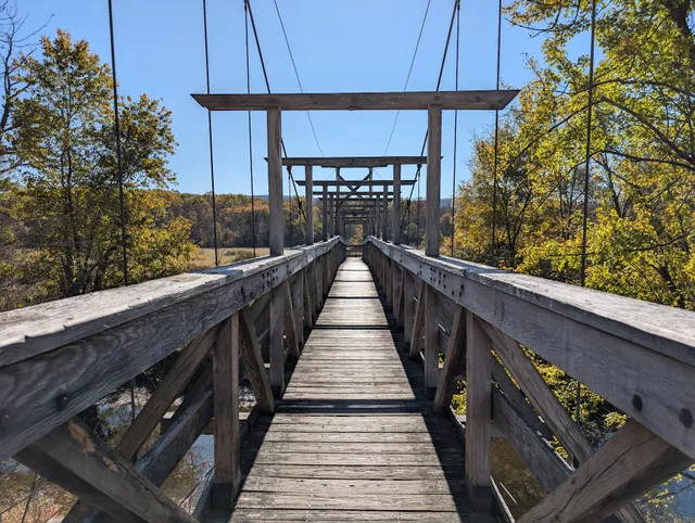 Pochuck Boardwalk Suspension Bridge