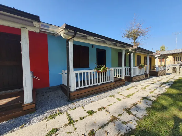 Le casette nel verde