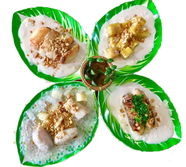 Út Lúa - Chè chuối nếp nướng nam bộ