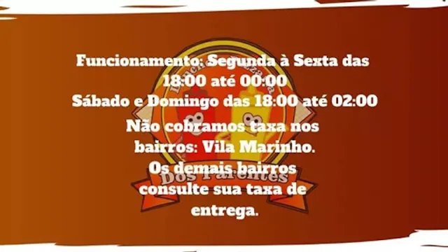 LANCHE E PIZZARIA DOS PARENTES