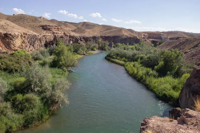 Charyn Canyon "Moon Canyon" Viewpoint