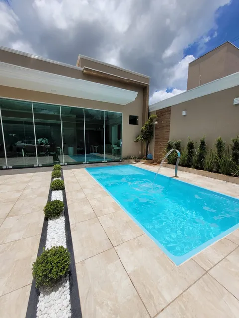 Casa com piscina aquecida em Olímpia