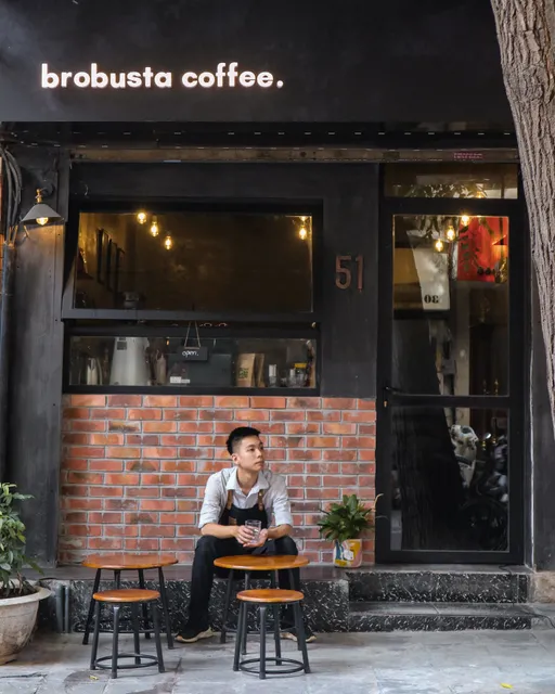 Brobusta Coffee Stand.