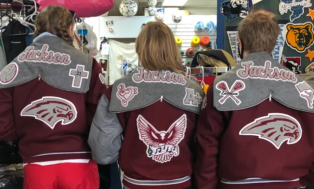 A Unique Pin/Colorado Letter Jacket