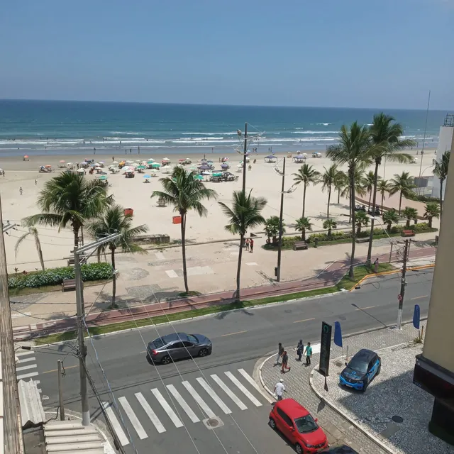 Pé na Areia Apartamento Vila Tupy Praia grande.