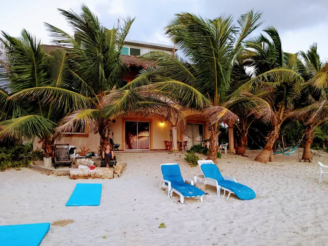 Villa Costa Maya. Mahahual Beachfront, Terrace and Day Passes