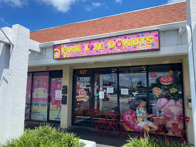 Pink Love Donuts and more