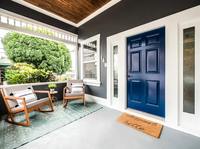 The Blue Door on Church Street