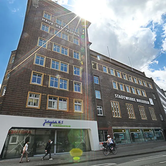 BITel im Kundenzentrum der Stadtwerke Bielefeld