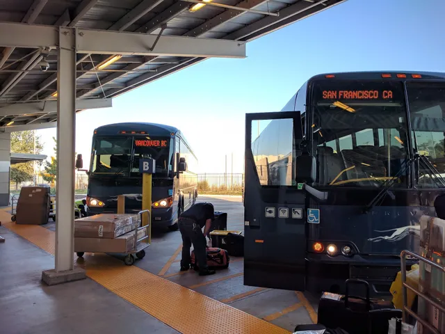 Sacramento Greyhound bus station