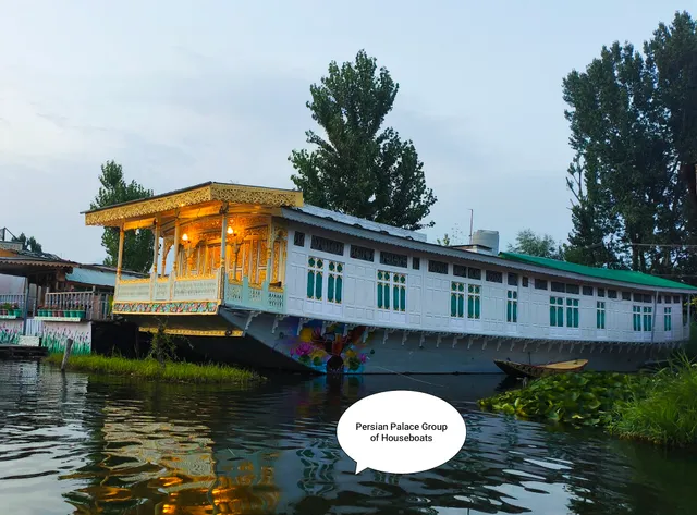 Persian Palace Group Of Houseboats | in Dal Lake Srinagar