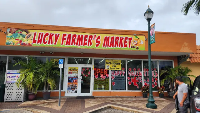 Lucky Farmers Market.