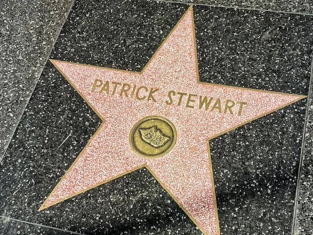 Patrick STEWART Walk Of Fame