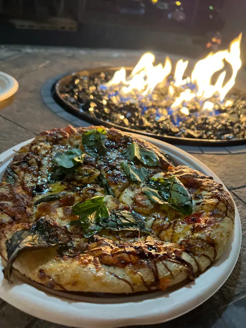Alotta wood fired pizza