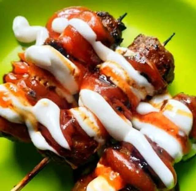 Sosis bakar baim (mayza)