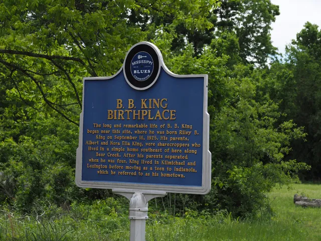 Mississippi Blues Trail – B.B. King Birthplace