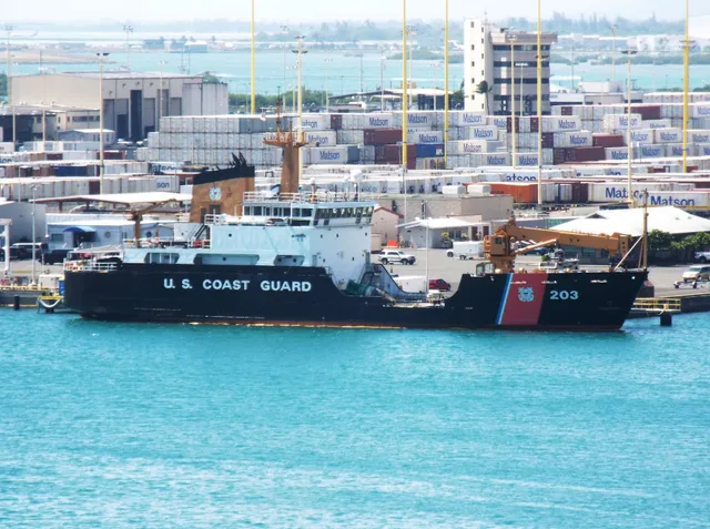 US Coast Guard Base Honolulu