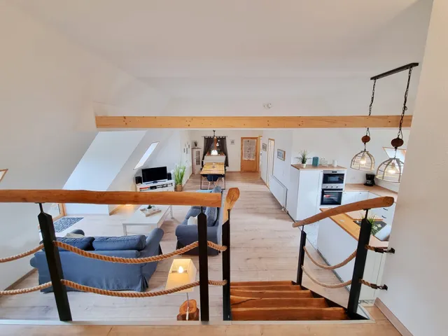 Urlaub "Bi uns" Ferienwohnung Koppelkuck, Ackerblick, Feldkieker