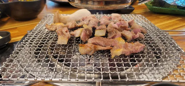 청학동참숯불뒷통구이