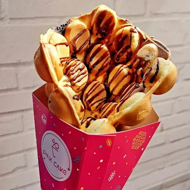 Pink Cake雞蛋仔&泰式奶茶專賣店 楊梅店【楊梅網友推薦甜點｜超人氣泰奶】