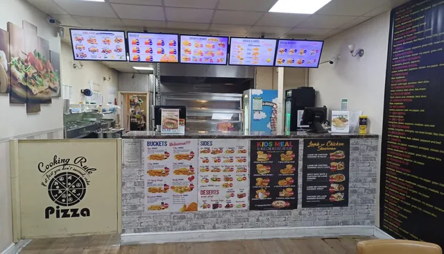 Downtown kebab chicken pizza and Peri peri