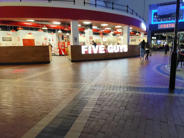 Five Guys Burgers and Fries Cardiff The Red Dragon Centre