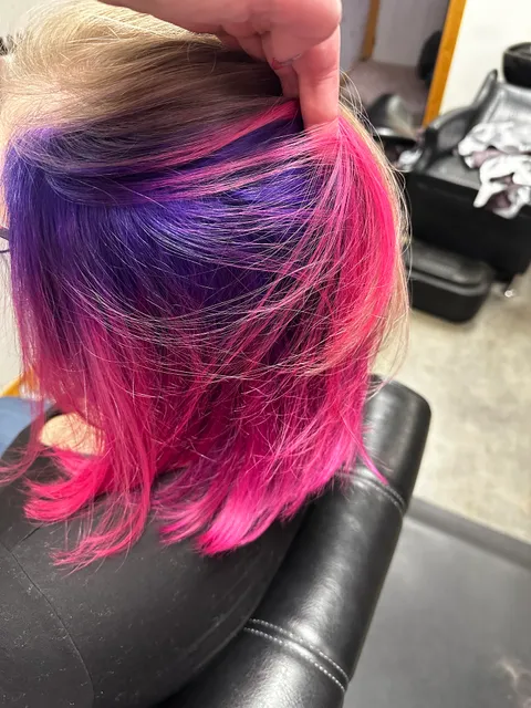 The Pink Haired Lady