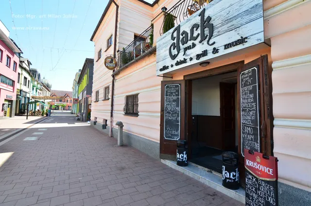 Jack pub/garden coffe drink gril pizza & music