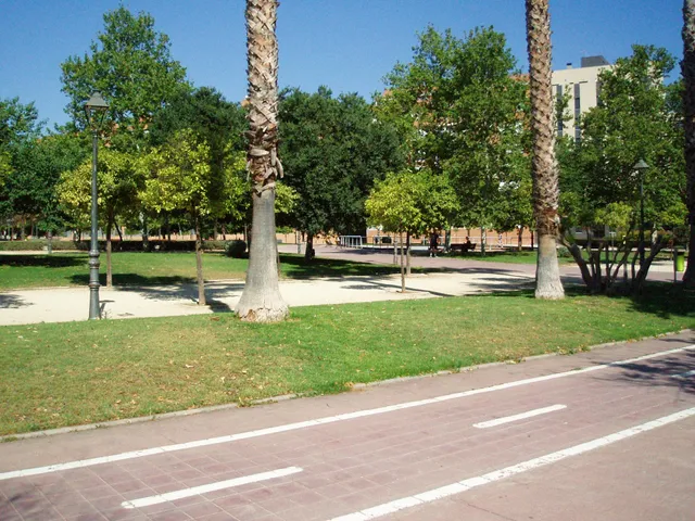 Park with playground