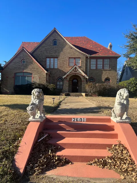 South Boulevard-Park Row Historic District - Texas State Historical Marker
