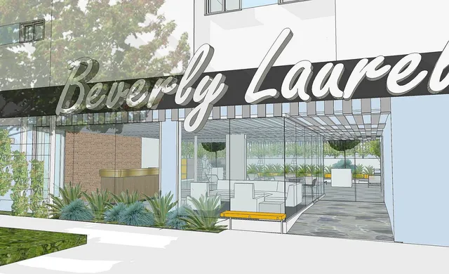 Beverly Laurel Hotel at West Hollywood