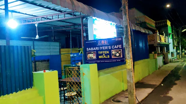 Sabari Iyer's Cafe