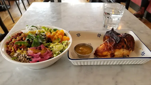 FLOCK rotisserie + greens