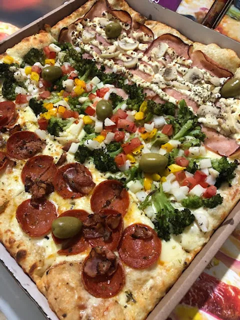 O REI DA PIZZA quadrada