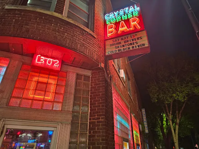 Crystal Corner Bar